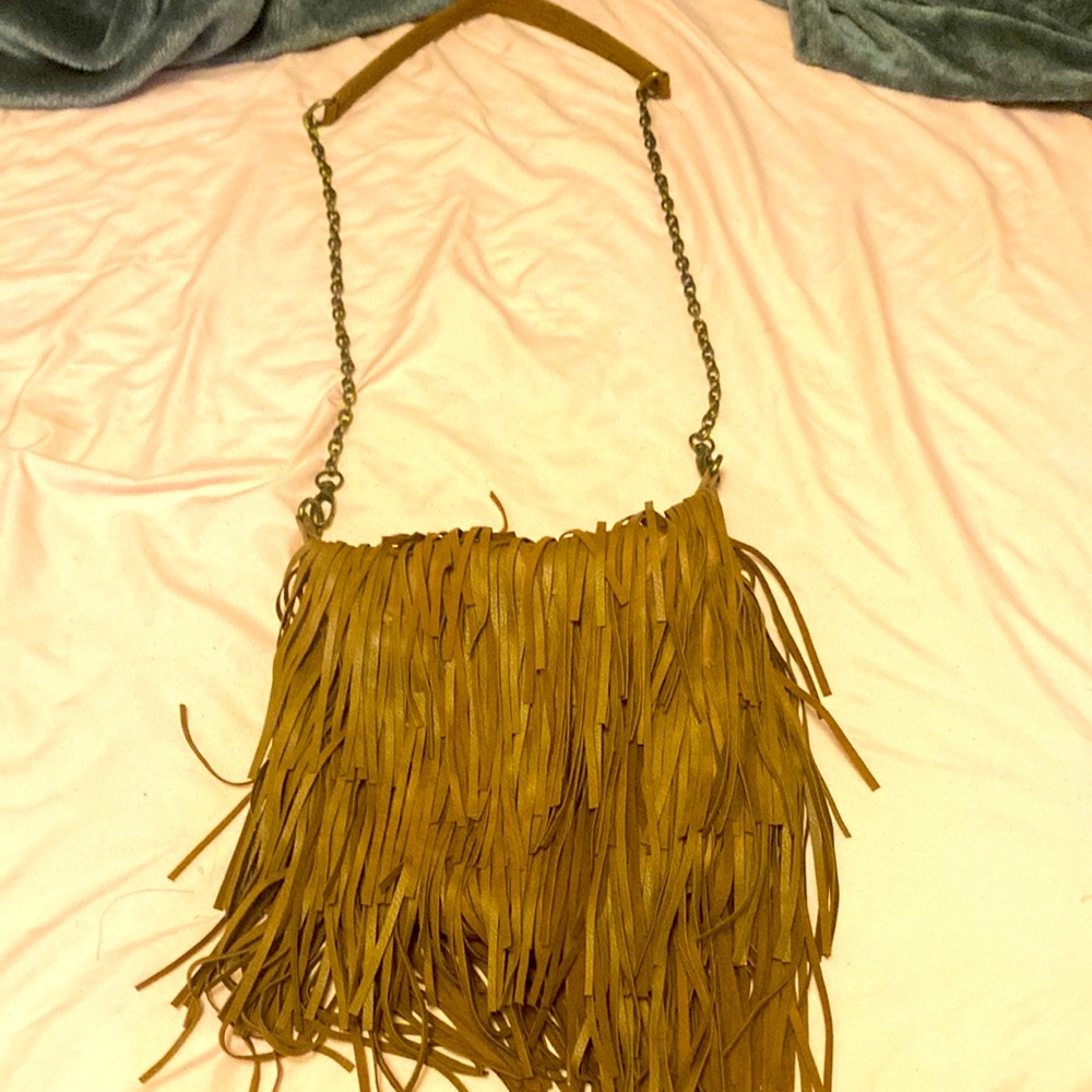 Brand new Steve Madden fringe purse